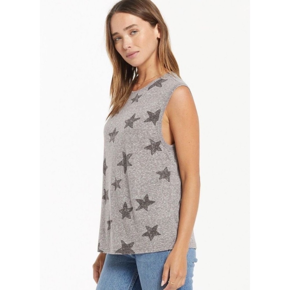 Evereve Z Supply Stars Muscle Tank